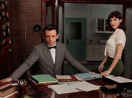 Masters of Sex, Michael Sheen, Lizzy Caplan Masters of Sex, Michael Sheen, Lizzy Caplan